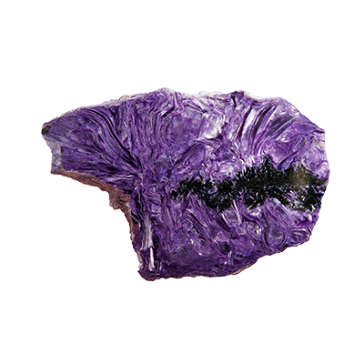 Charoite gemstone