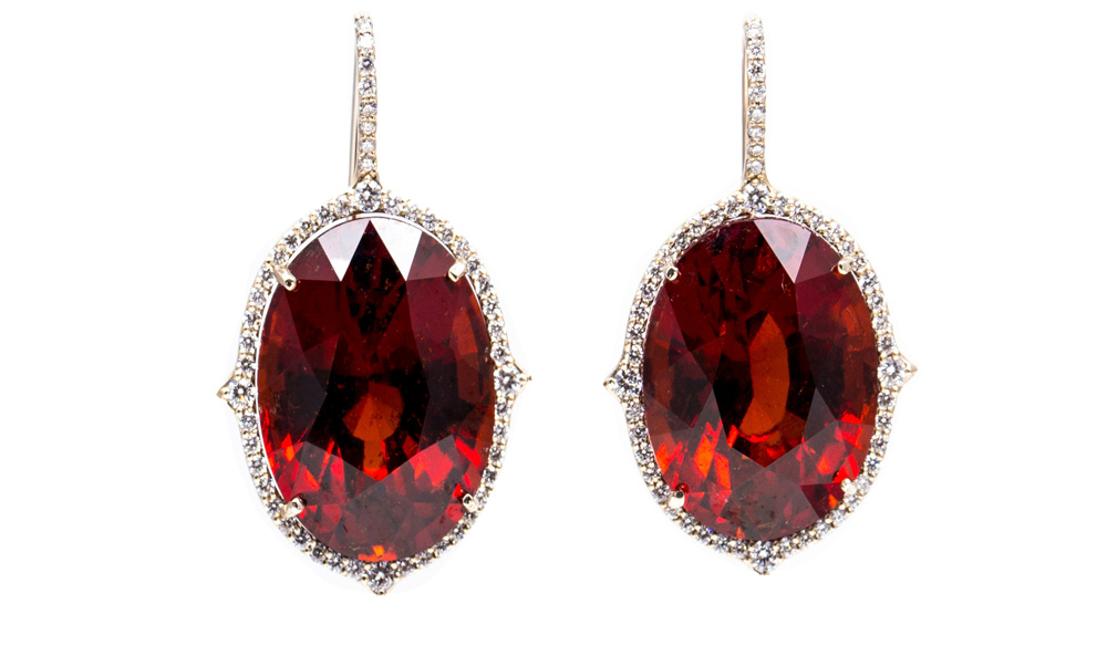 Garnet Earrings